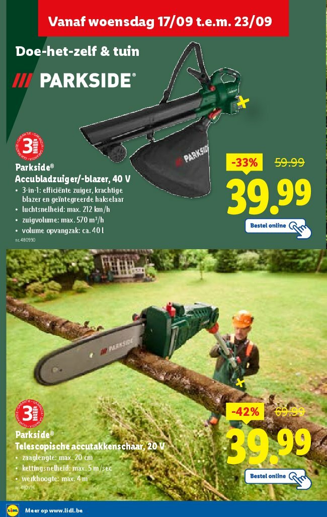 lidl - Lidl folder geldig vanaf 17/09 - 23/09 - page: 40