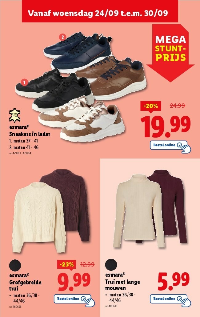 lidl - Lidl folder geldig vanaf 24/09 - 30/09 - page: 38