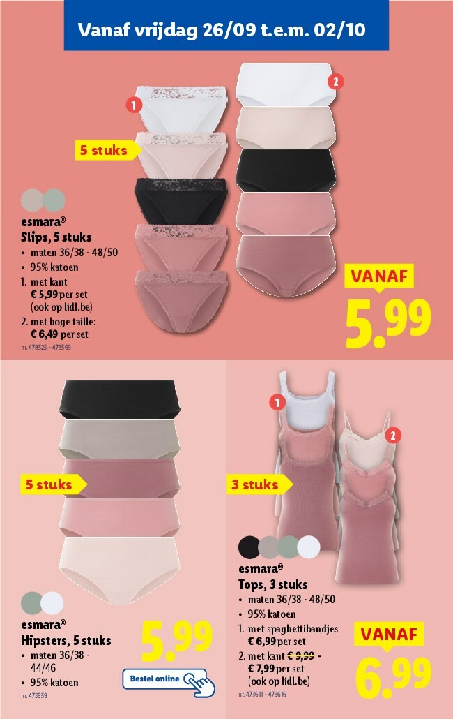 lidl - Lidl folder geldig vanaf 24/09 - 30/09 - page: 50