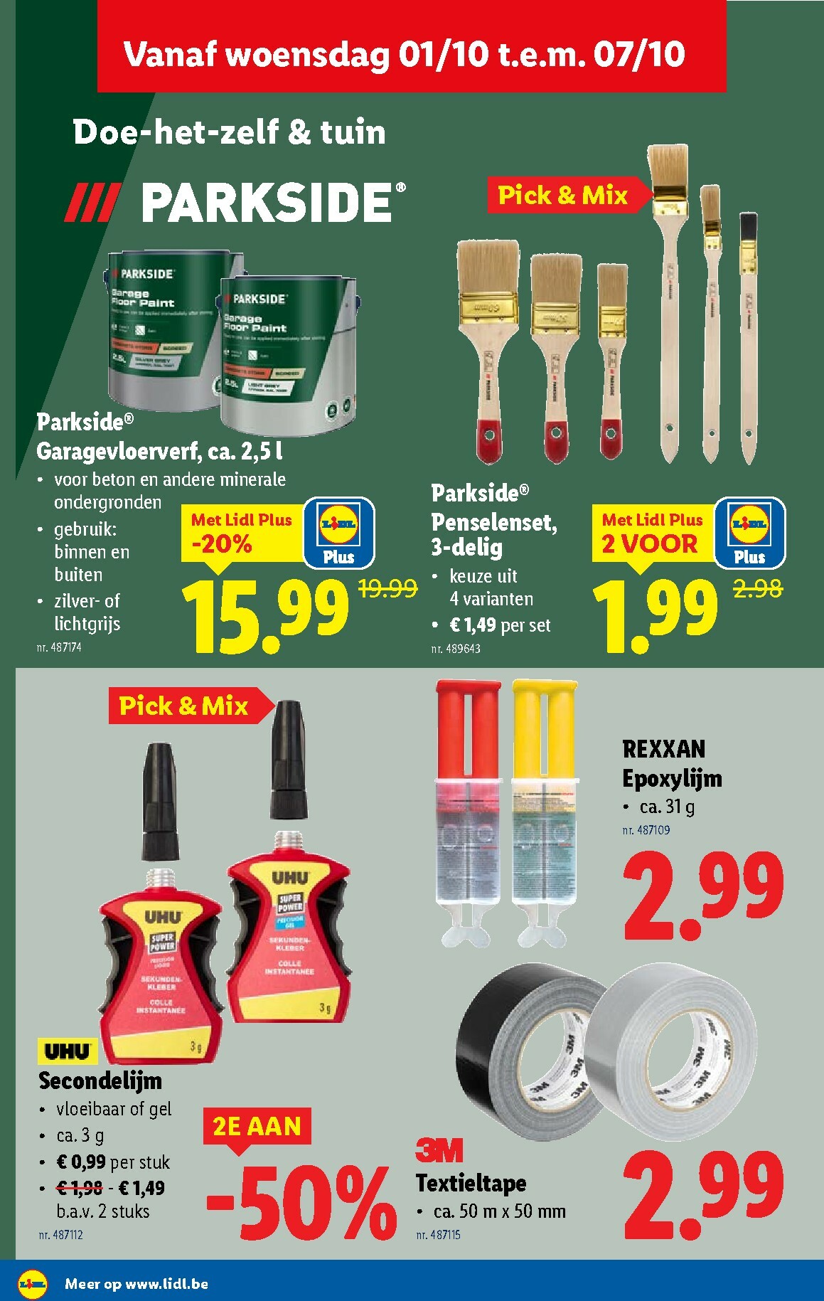 lidl - Lidl folder geldig vanaf 01/10 - 07/10 - page: 50