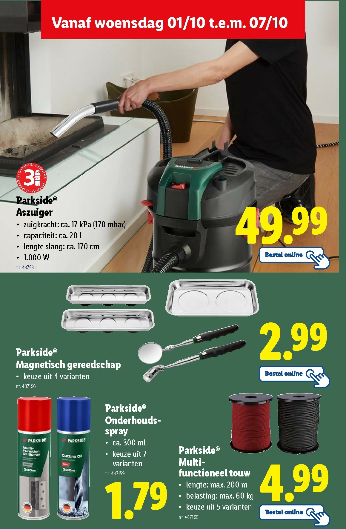 lidl - Lidl folder geldig vanaf 01/10 - 07/10 - page: 49
