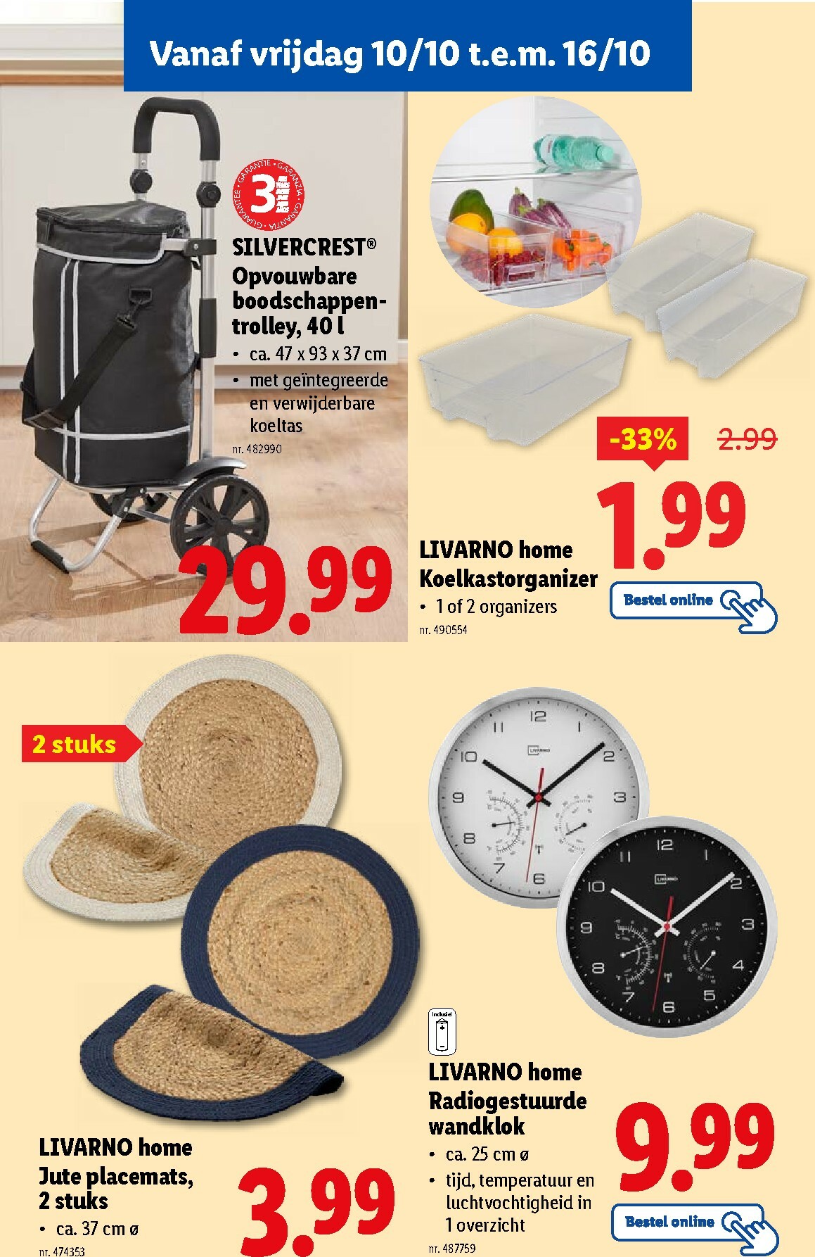 lidl - Lidl folder geldig vanaf 08/10 - 14/10 - page: 45