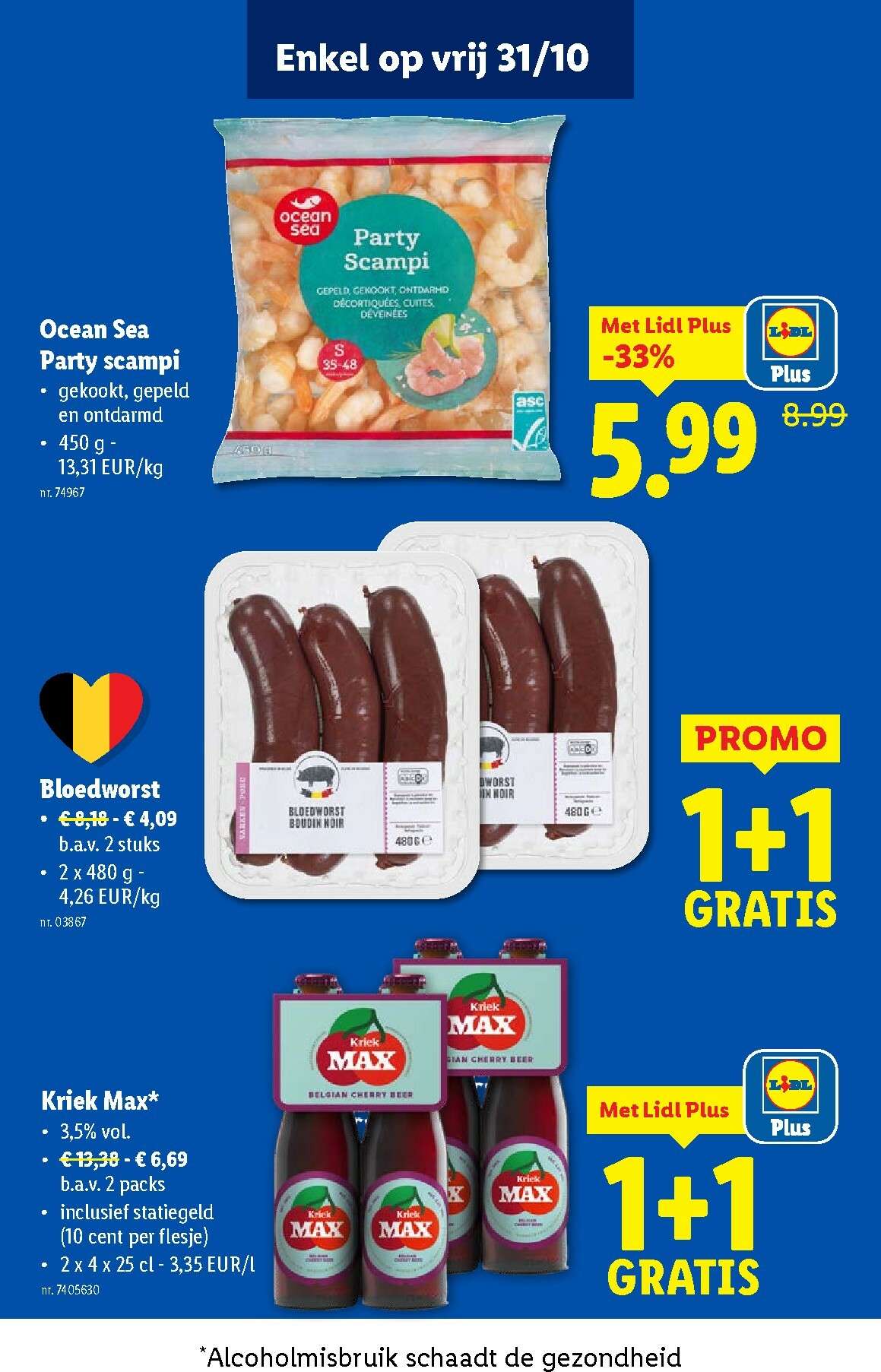 lidl - De Lidl folder geldig vanaf 29/10 t/m 04/11 - page: 58