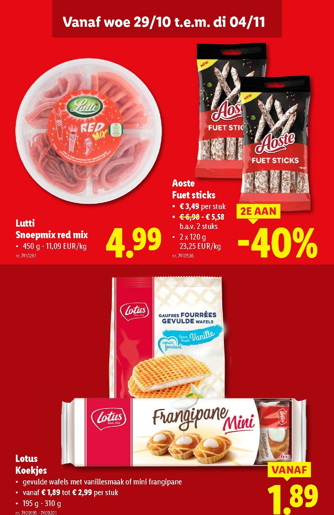 lidl - De Lidl folder geldig vanaf 29/10 t/m 04/11 - page: 22