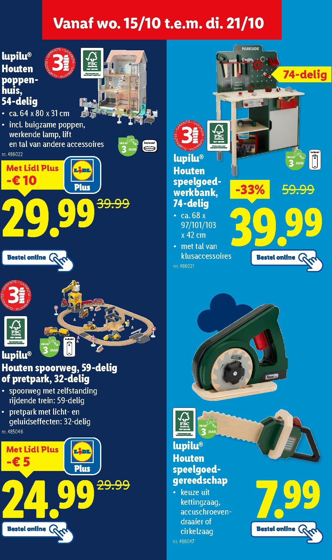 lidl - De Lidl - Speelgoedfolder folder geldig vanaf 07/11 t/m 25/11 - page: 4