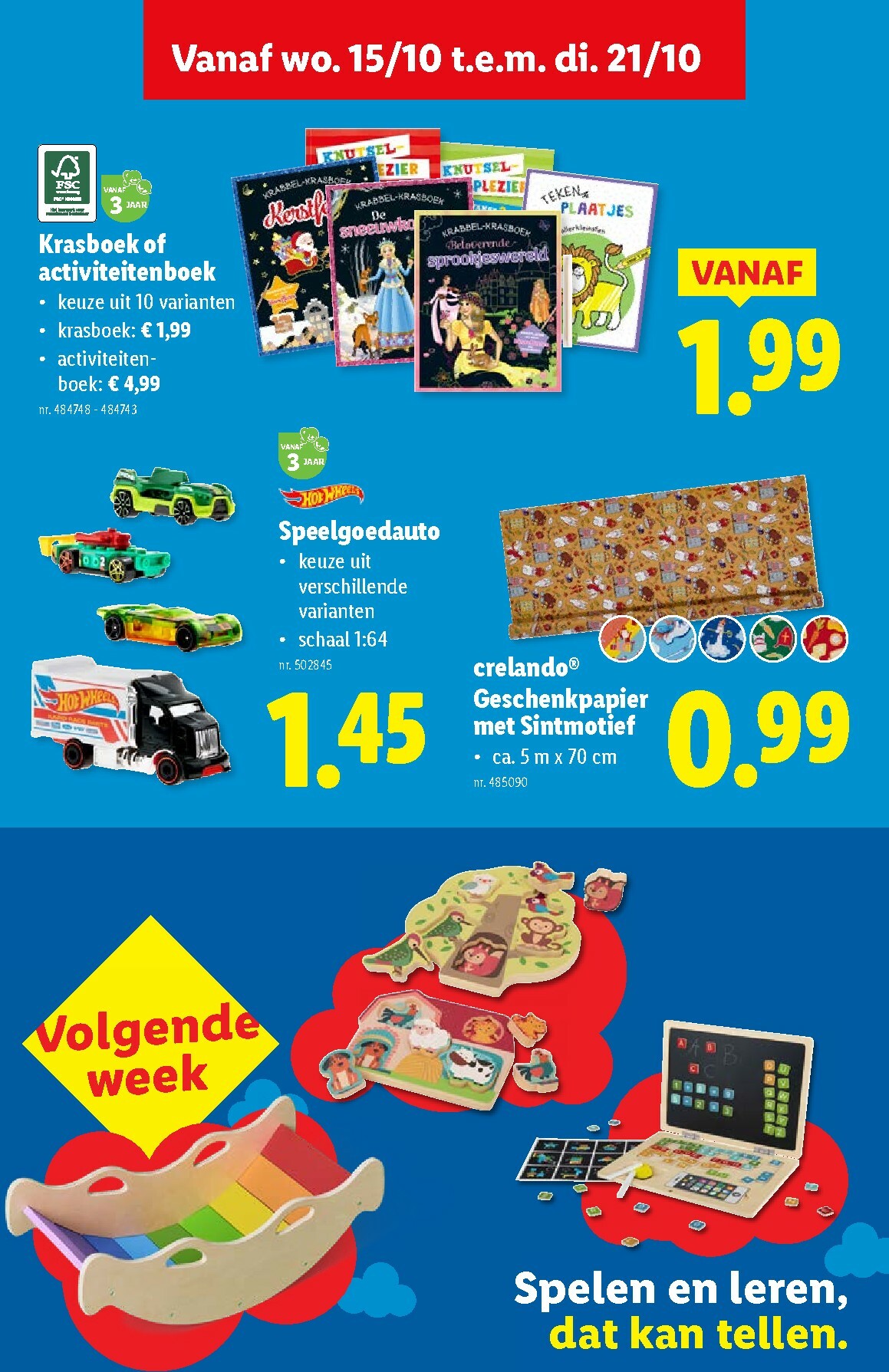 lidl - De Lidl - Speelgoedfolder folder geldig vanaf 07/11 t/m 25/11 - page: 6