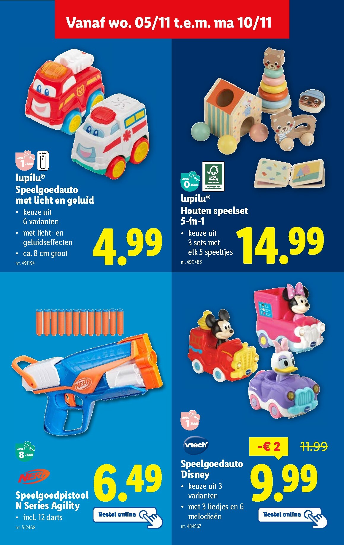 lidl - De Lidl - Speelgoedfolder folder geldig vanaf 07/11 t/m 25/11 - page: 30