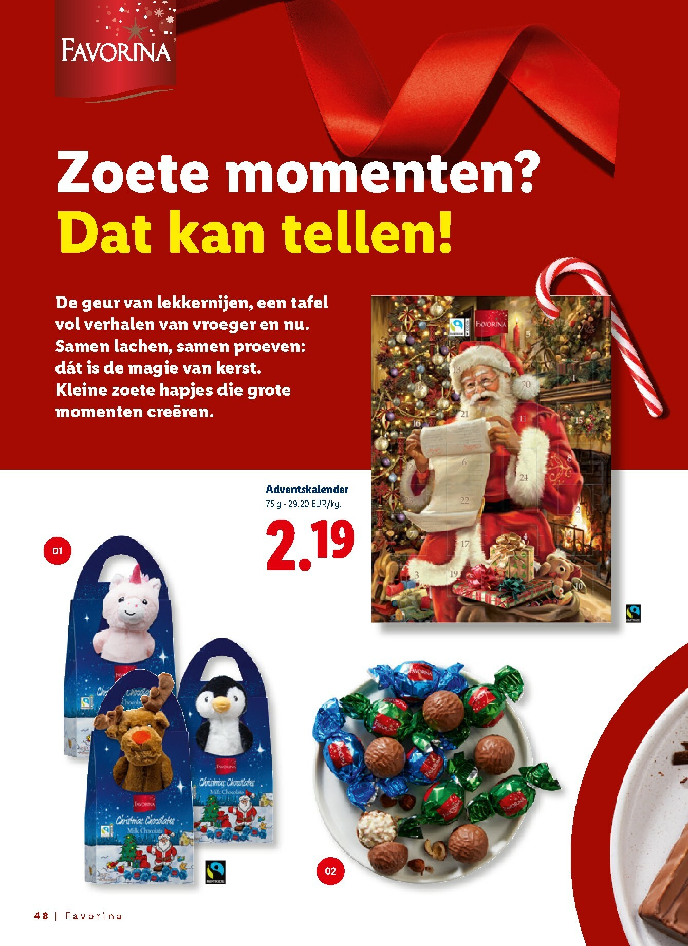 lidl - De Lidl - Kerstmagazine folder geldig vanaf 03/11 t/m 31/12 - page: 48