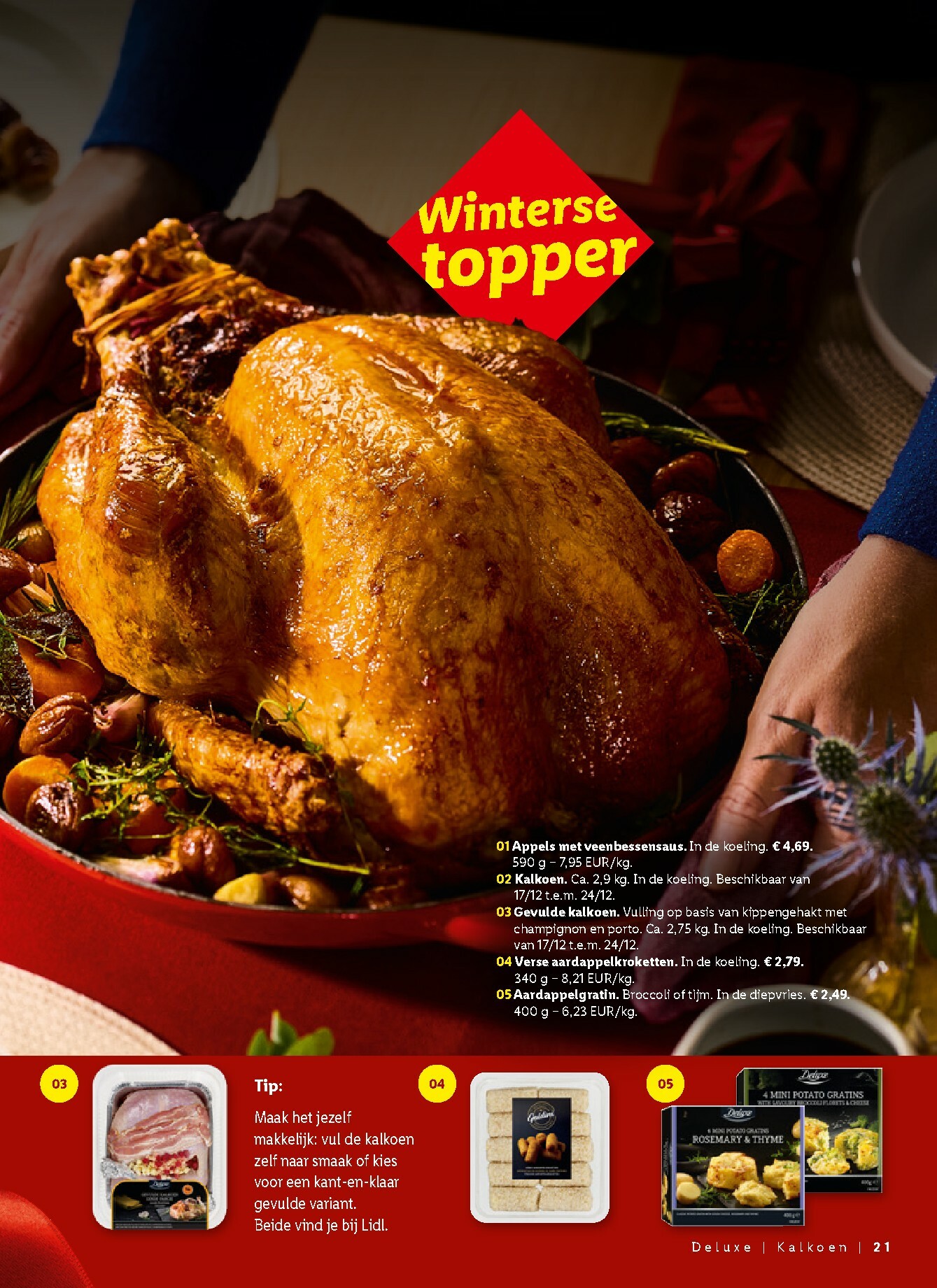 lidl - De Lidl - Kerstmagazine folder geldig vanaf 03/11 t/m 31/12 - page: 21