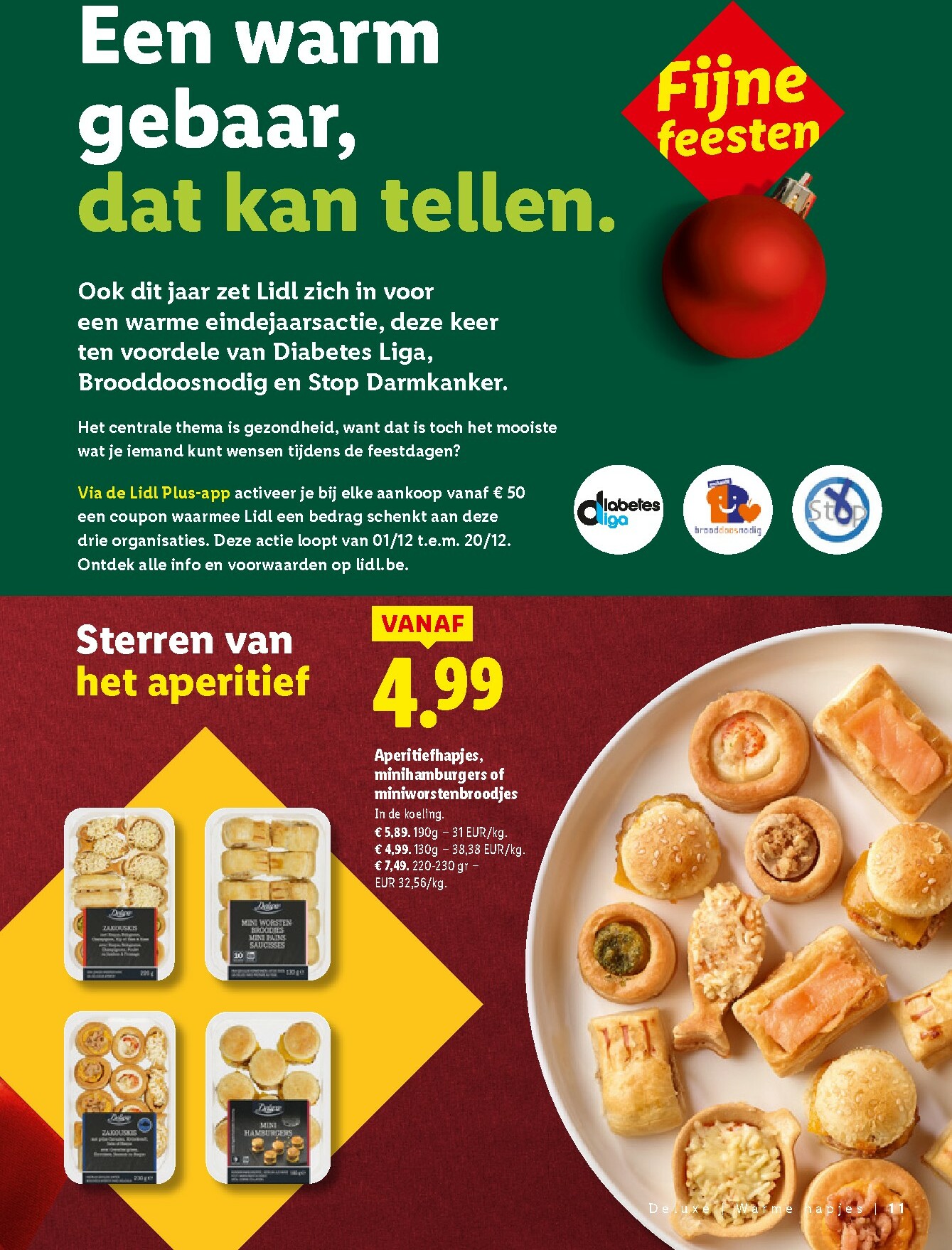 lidl - De Lidl - Kerstmagazine folder geldig vanaf 03/11 t/m 31/12 - page: 11