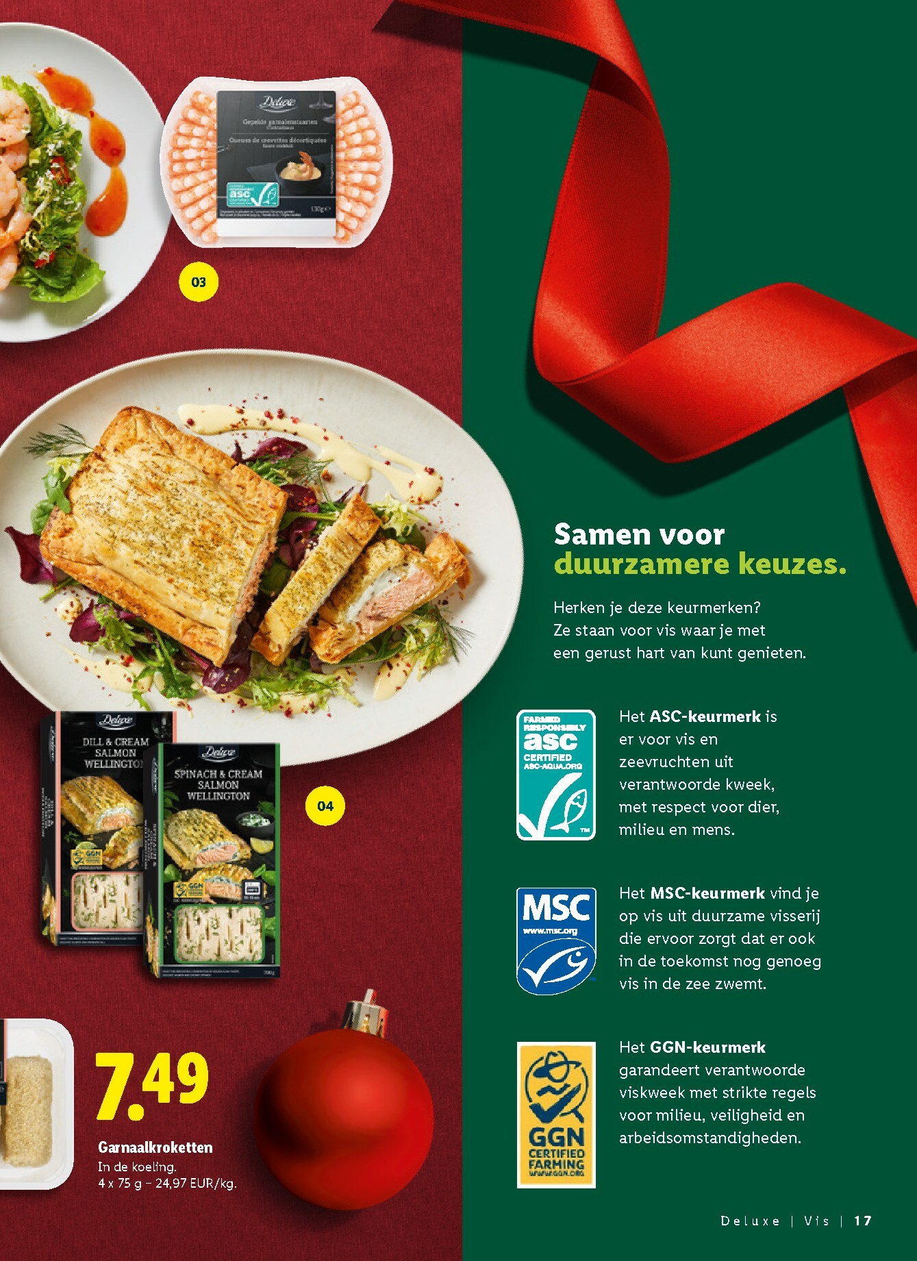 lidl - De Lidl - Kerstmagazine folder geldig vanaf 03/11 t/m 31/12 - page: 17