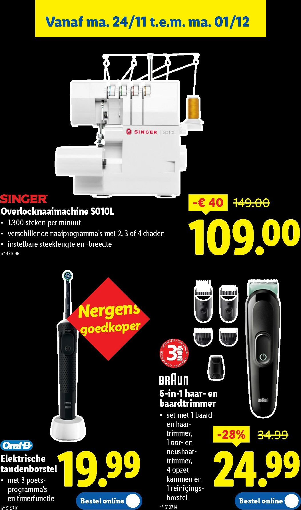 lidl - De Lidl folder geldig vanaf 24/11 t/m 01/12 - page: 42