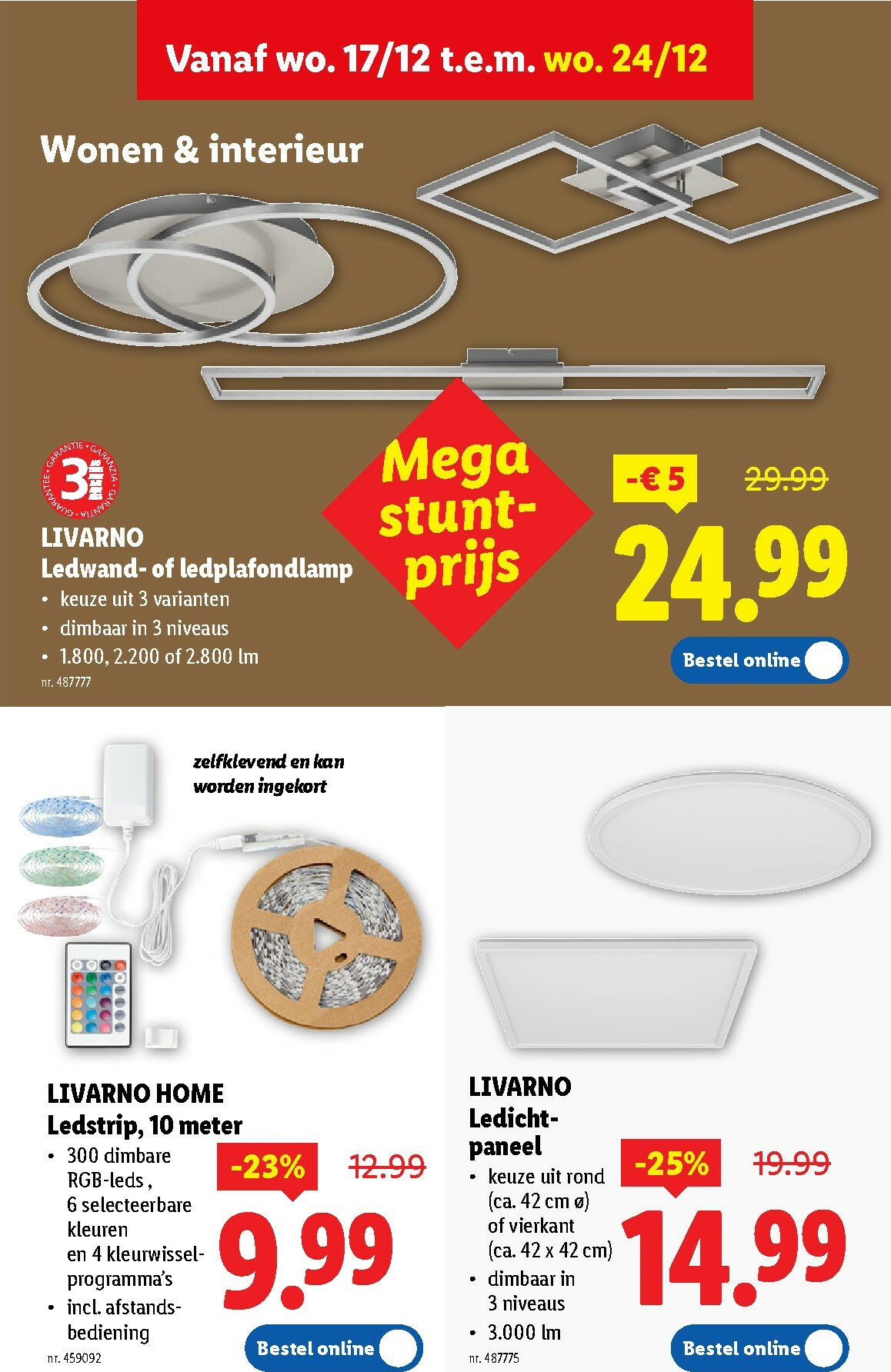 lidl - De Lidl folder geldig vanaf 17/12 t/m 23/12 - page: 50