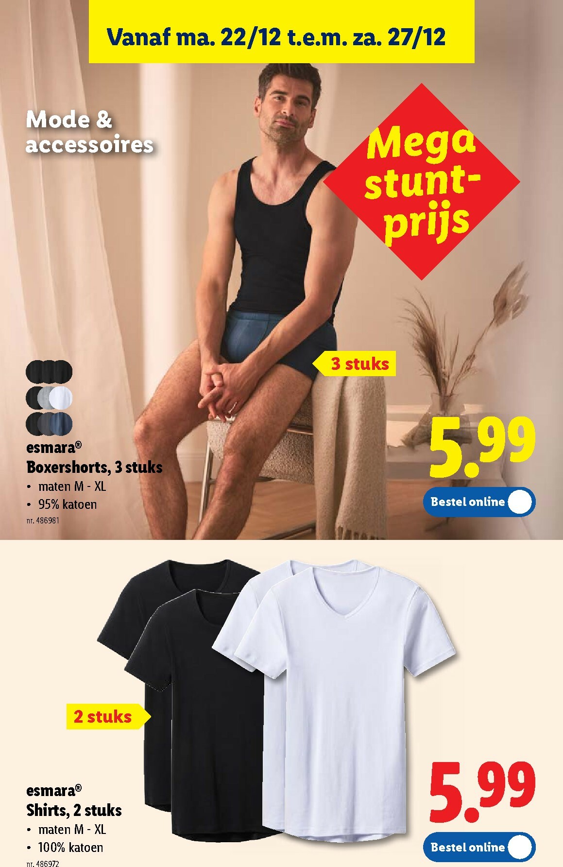 lidl - De Lidl folder geldig vanaf 22/12 t/m 31/12 - page: 44