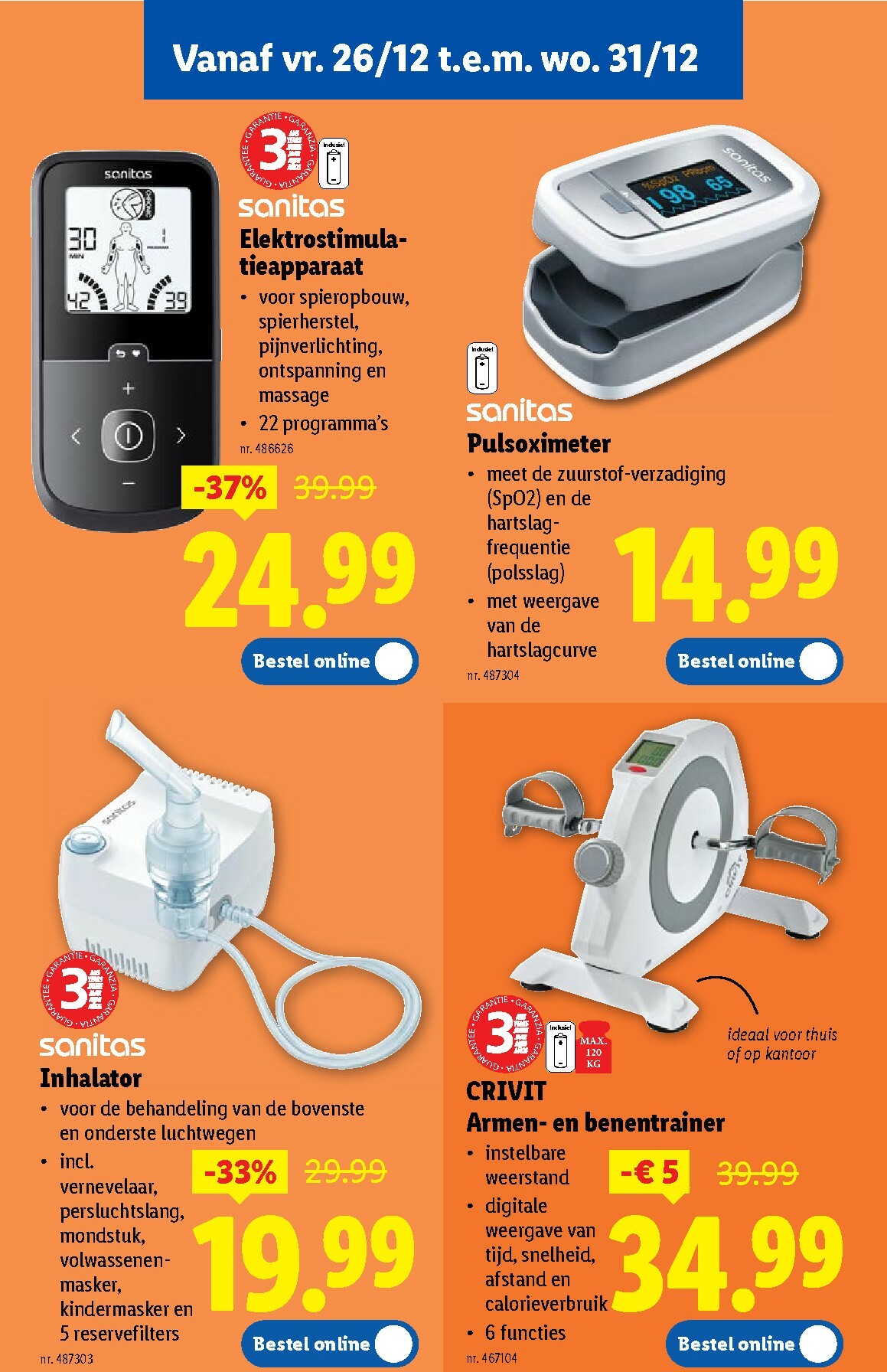 lidl - De Lidl folder geldig vanaf 22/12 t/m 31/12 - page: 55