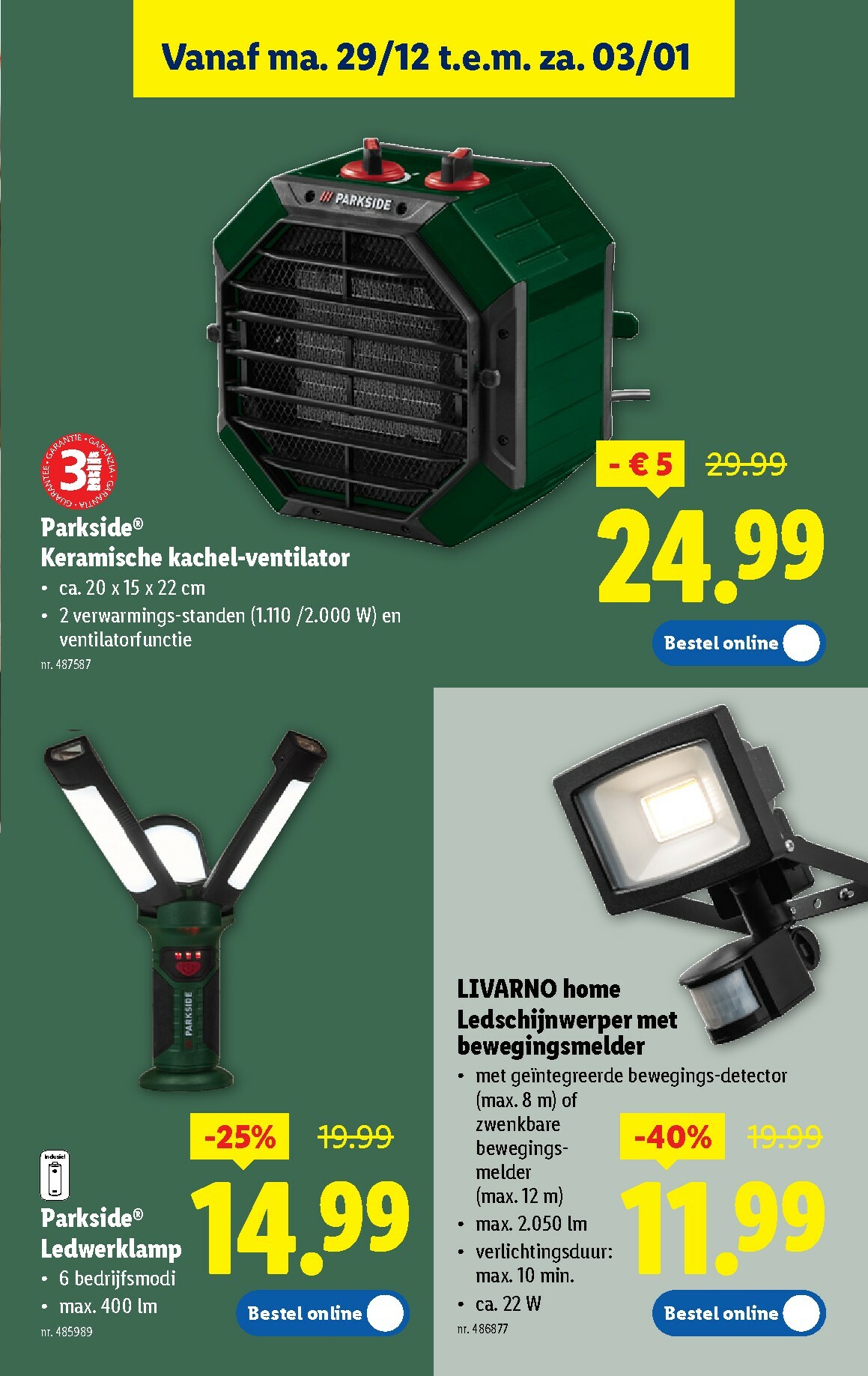 lidl - De Lidl folder geldig vanaf 29/12 t/m 06/01 - page: 29