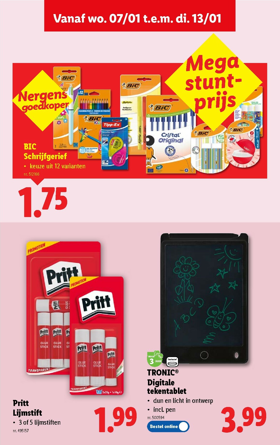 lidl - De Lidl folder geldig vanaf 07/01 t/m 13/01 - page: 48