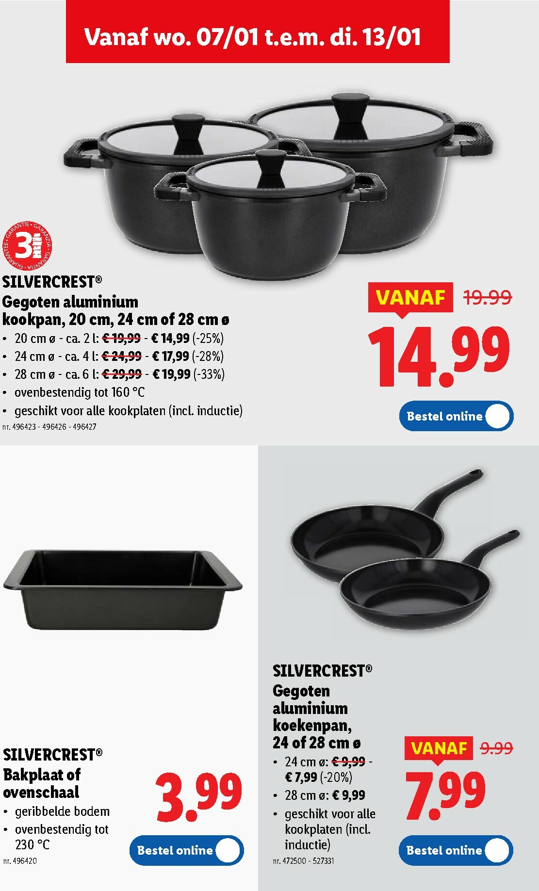 lidl - De Lidl folder geldig vanaf 07/01 t/m 13/01 - page: 43