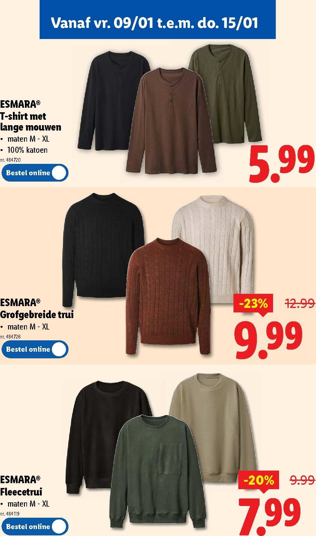 lidl - De Lidl folder geldig vanaf 07/01 t/m 13/01 - page: 50