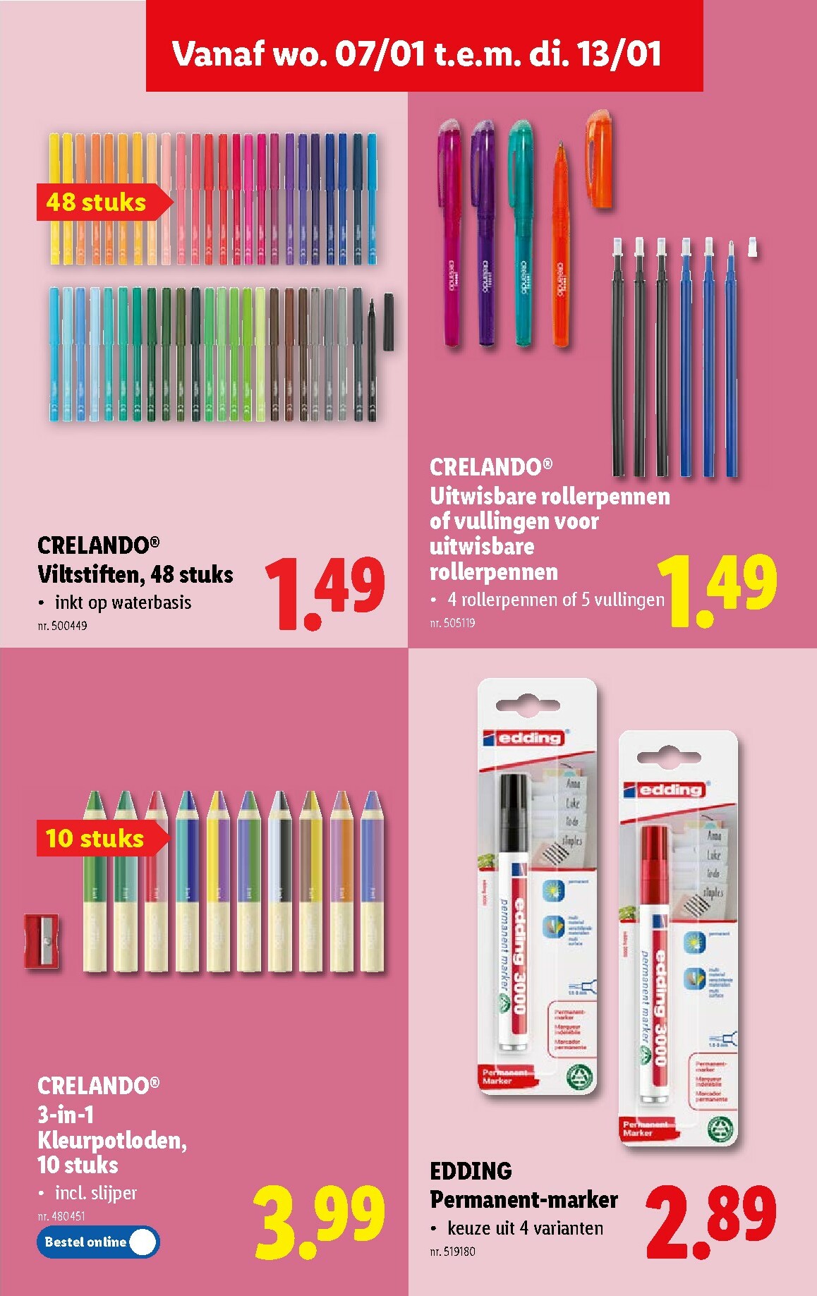 lidl - De Lidl folder geldig vanaf 07/01 t/m 13/01 - page: 49