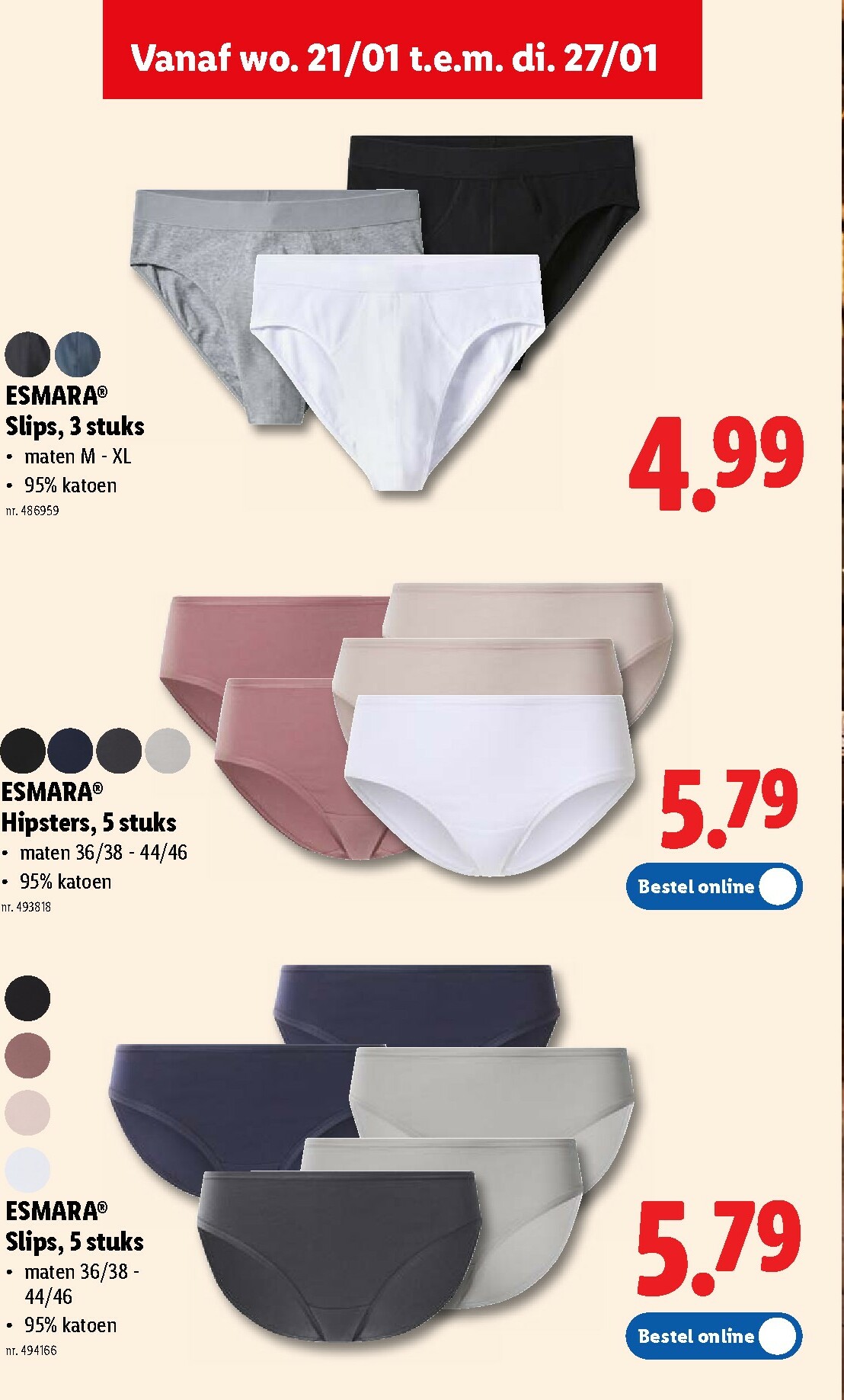 lidl - De Lidl folder geldig vanaf 21/01 t/m 27/01 - page: 46