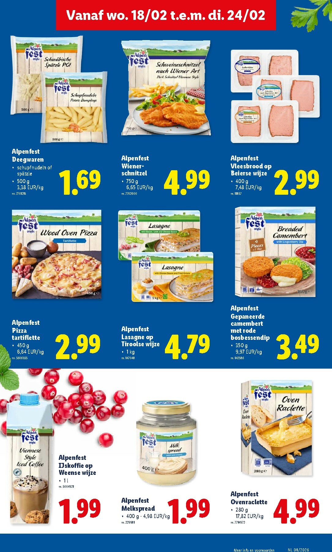 lidl - De Lidl folder geldig vanaf 18/02/2026 t/m 24/02/2026 - page: 13
