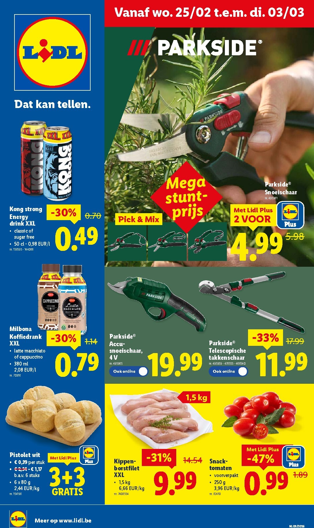 lidl - De Lidl folder geldig vanaf 25/02/2026 t/m 03/03/2026