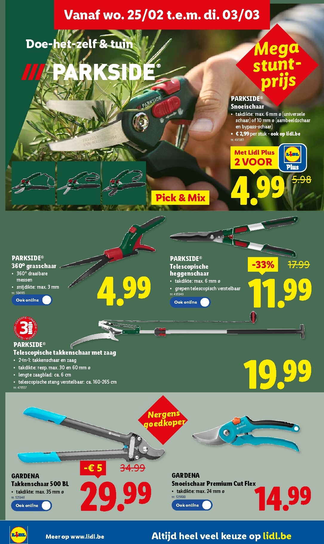 lidl - De Lidl folder geldig vanaf 25/02/2026 t/m 03/03/2026 - page: 22