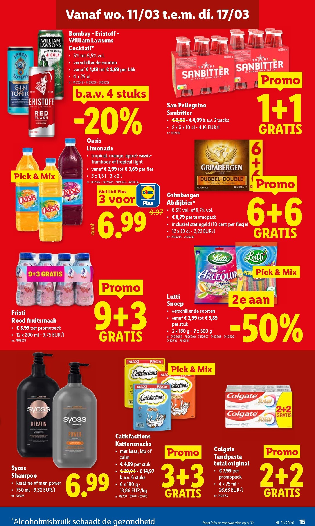 lidl - De Lidl folder geldig vanaf 11/03/2026 t/m 17/03/2026 - page: 15