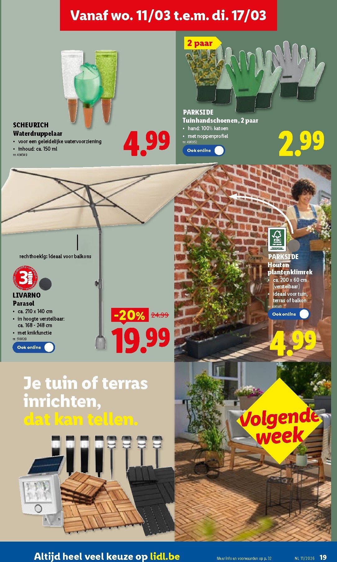 lidl - De Lidl folder geldig vanaf 11/03/2026 t/m 17/03/2026 - page: 19