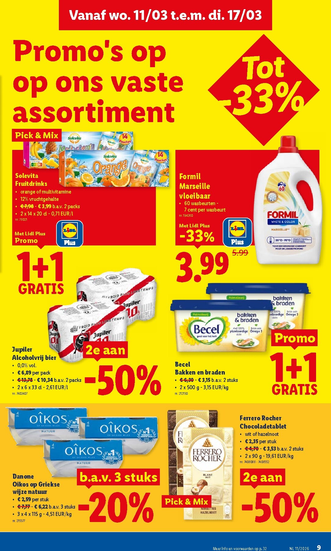lidl - De Lidl folder geldig vanaf 11/03/2026 t/m 17/03/2026 - page: 9
