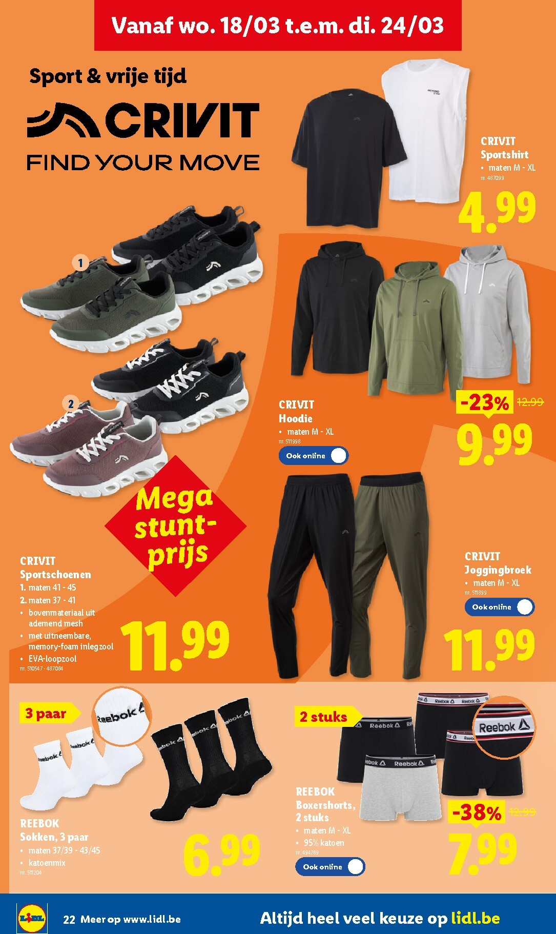 lidl - De Lidl folder geldig vanaf 18/03/2026 t/m 24/03/2026 - page: 22