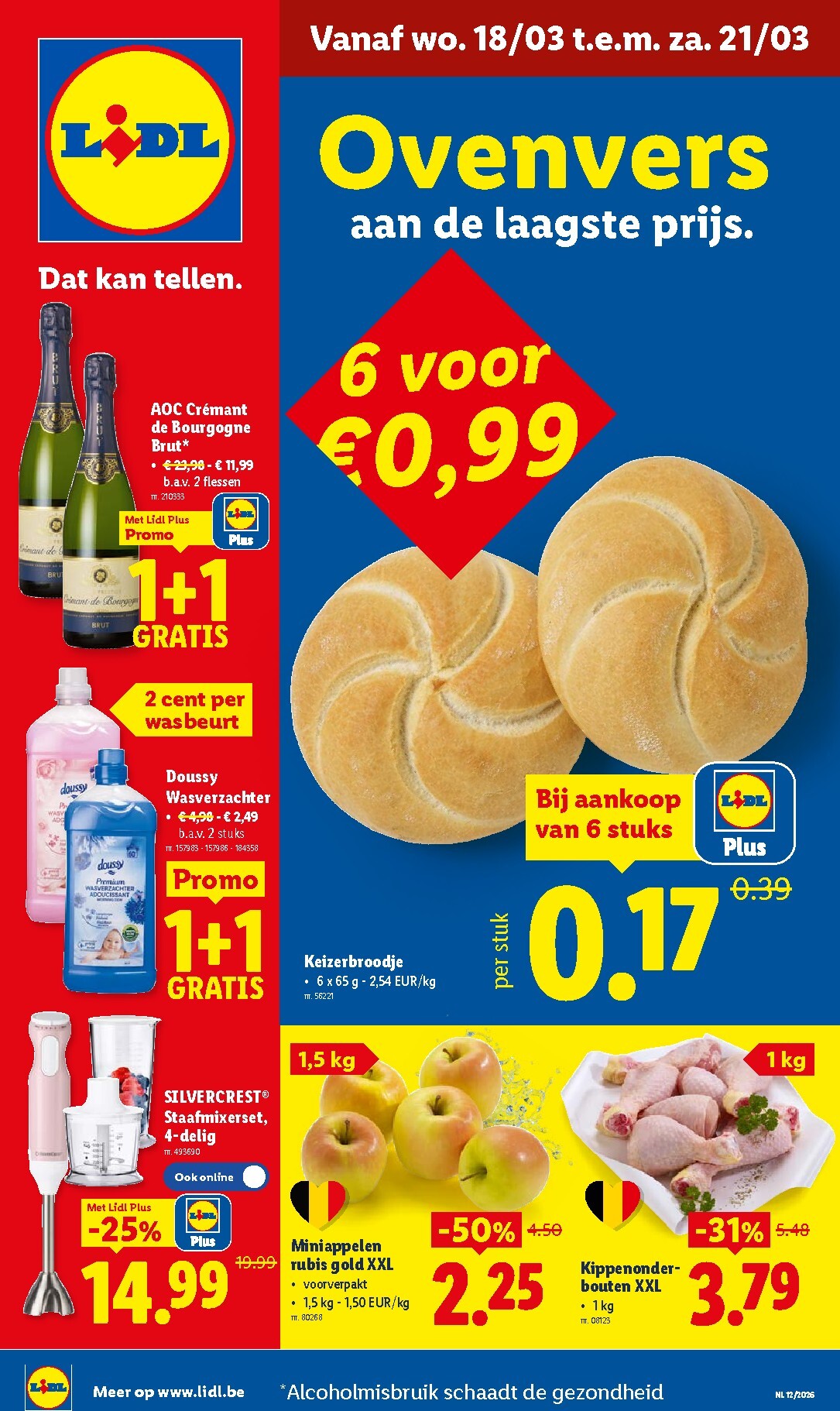 lidl - De Lidl folder geldig vanaf 18/03/2026 t/m 24/03/2026 - page: 1