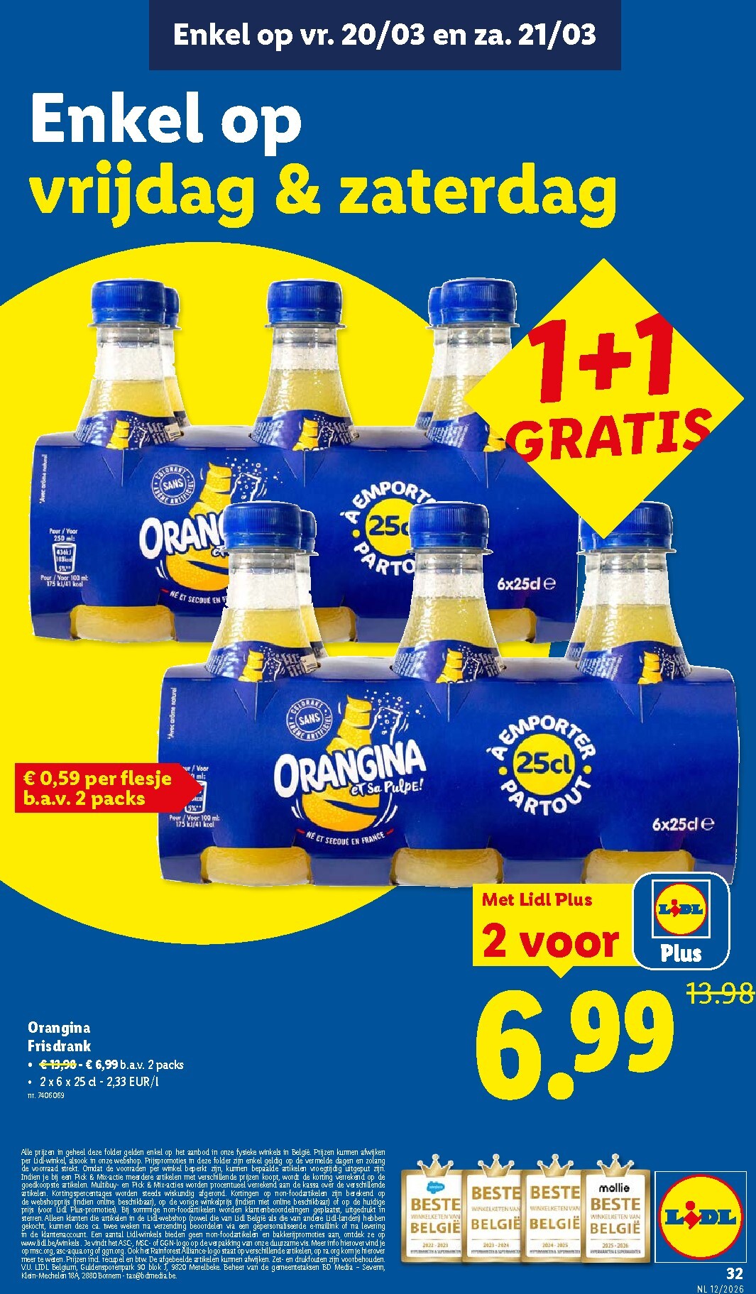 lidl - De Lidl folder geldig vanaf 18/03/2026 t/m 24/03/2026 - page: 32