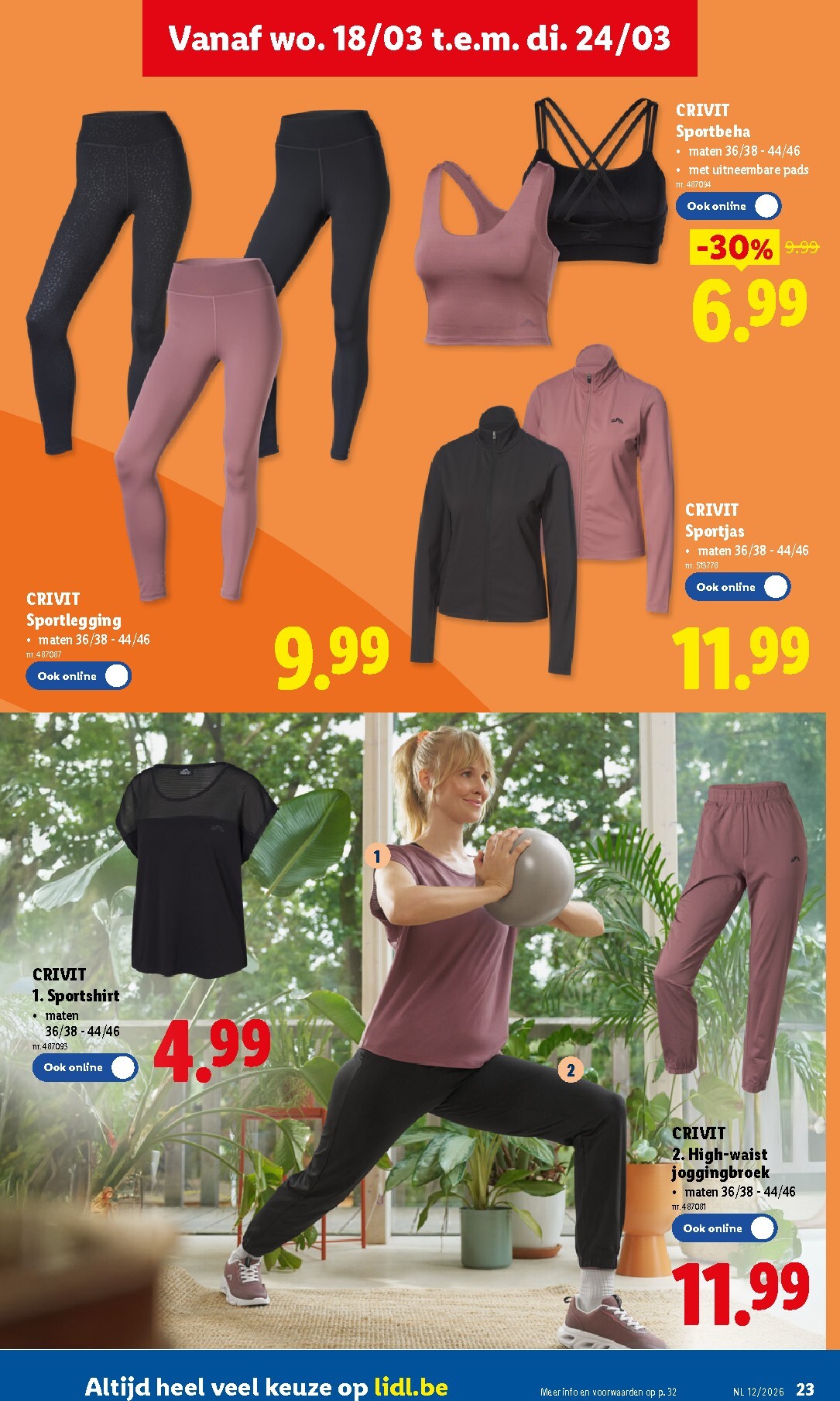 lidl - De Lidl folder geldig vanaf 18/03/2026 t/m 24/03/2026 - page: 23