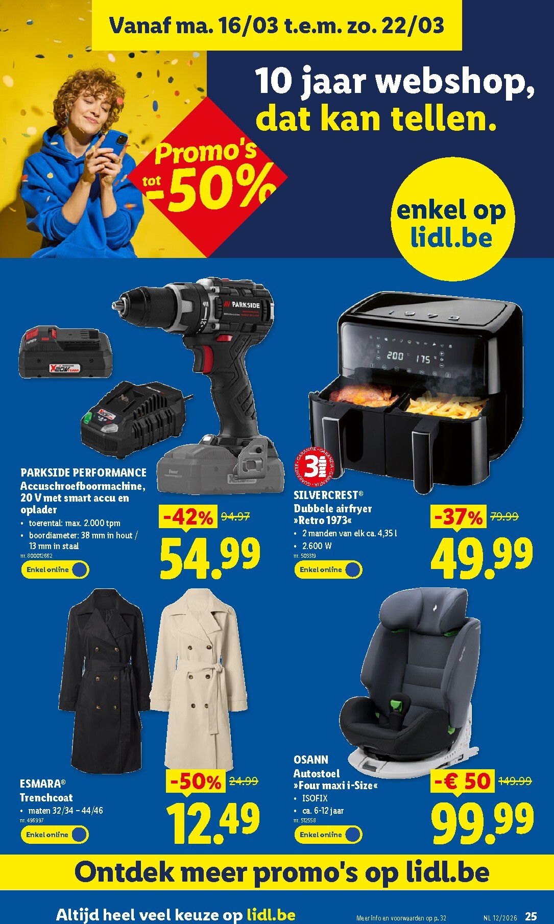 lidl - De Lidl folder geldig vanaf 18/03/2026 t/m 24/03/2026 - page: 25