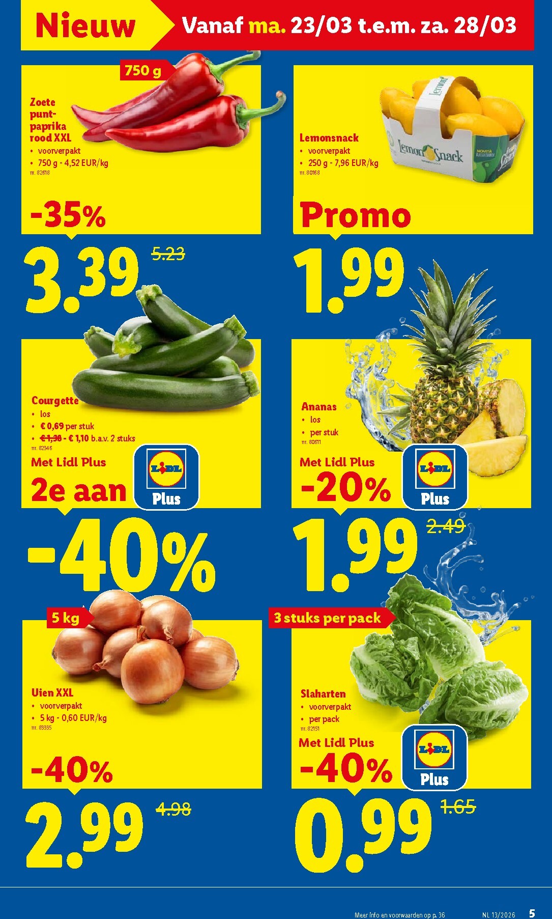 lidl - De Lidl folder geldig vanaf 23/03/2026 t/m 28/03/2026 - page: 5