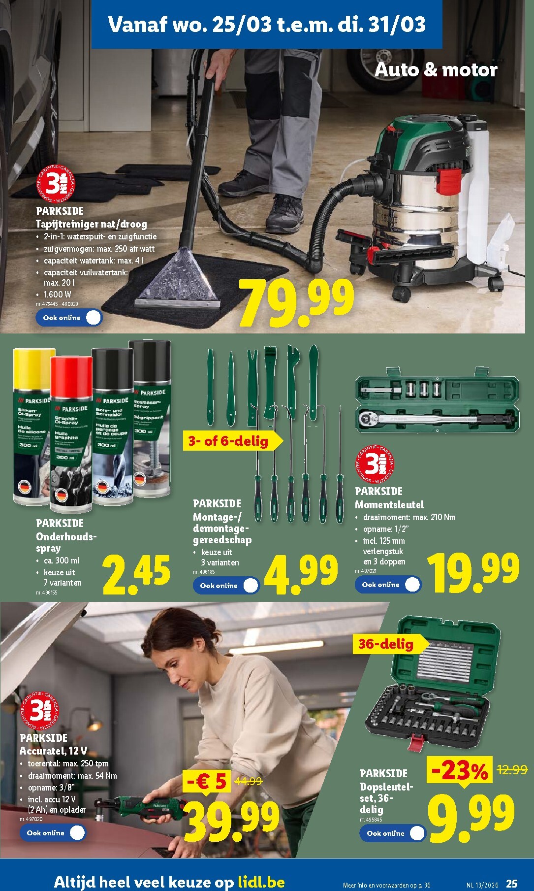 lidl - De Lidl folder geldig vanaf 23/03/2026 t/m 28/03/2026 - page: 25