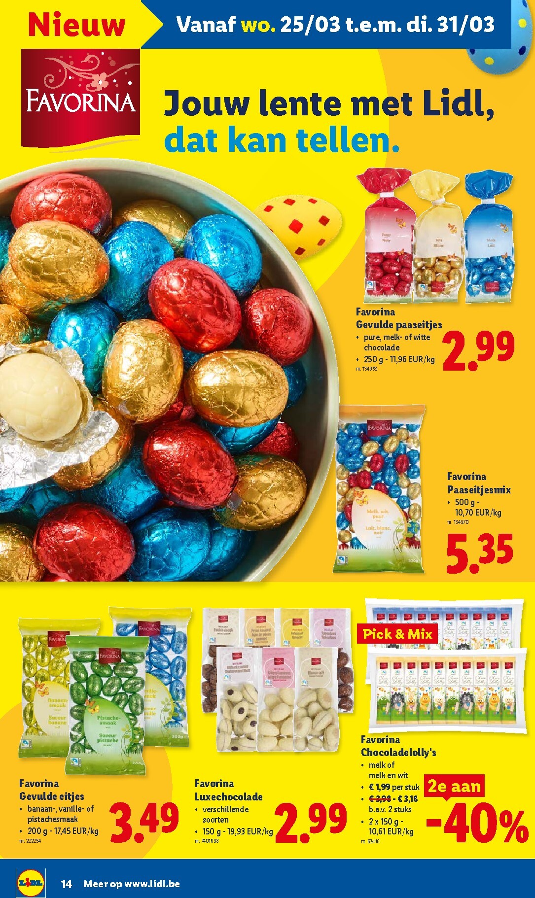 lidl - De Lidl folder geldig vanaf 23/03/2026 t/m 28/03/2026 - page: 14