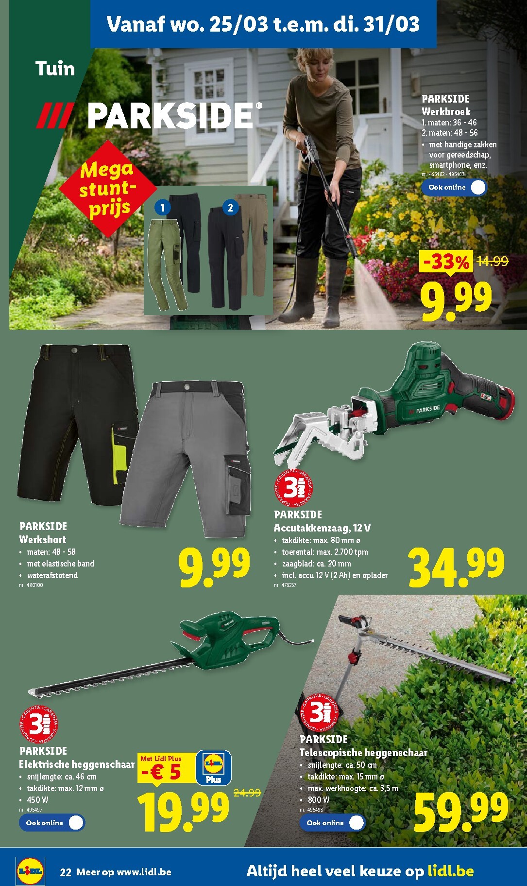 lidl - De Lidl folder geldig vanaf 23/03/2026 t/m 28/03/2026 - page: 22