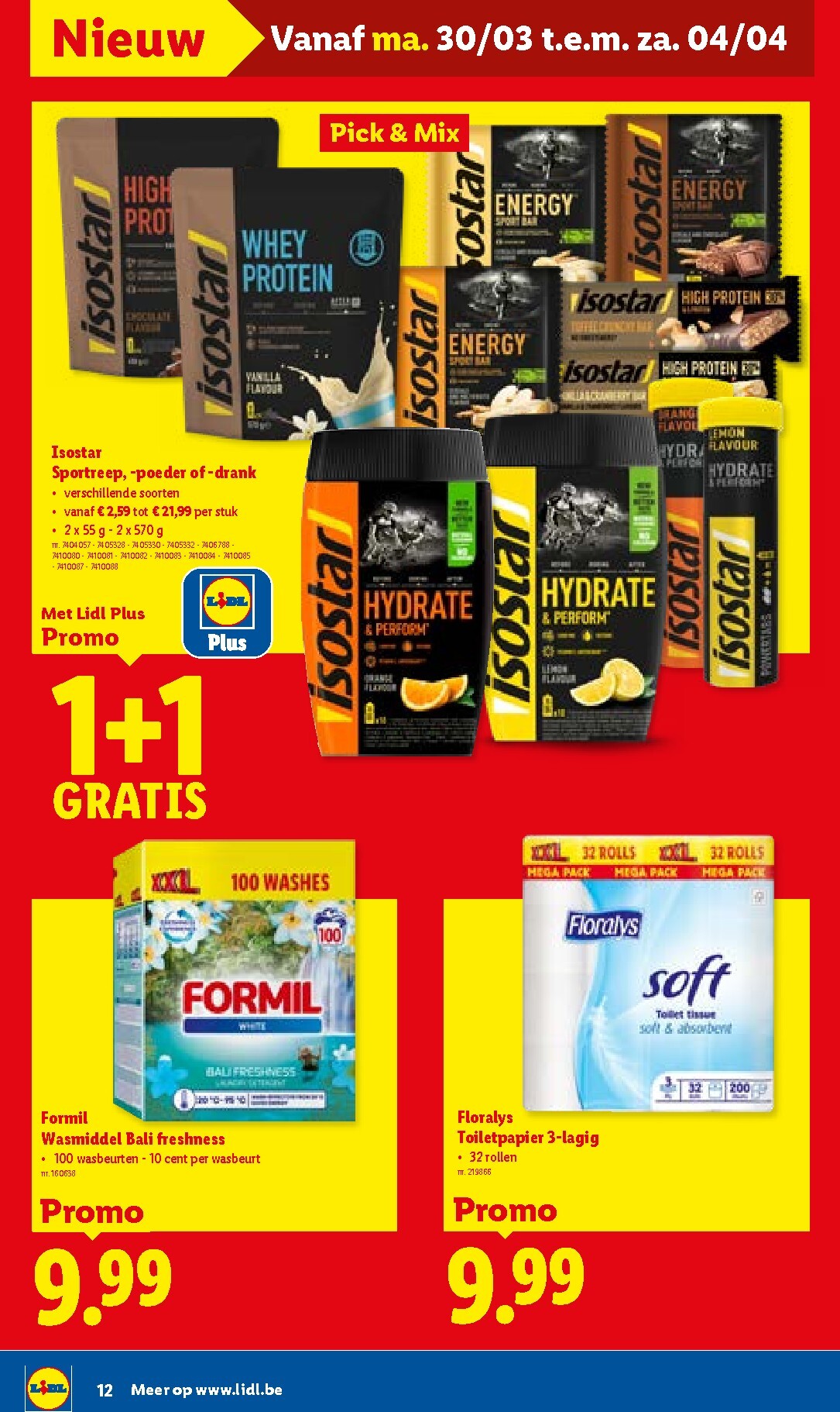 lidl - De Lidl folder geldig vanaf 30/03/2026 t/m 04/04/2026 - page: 12