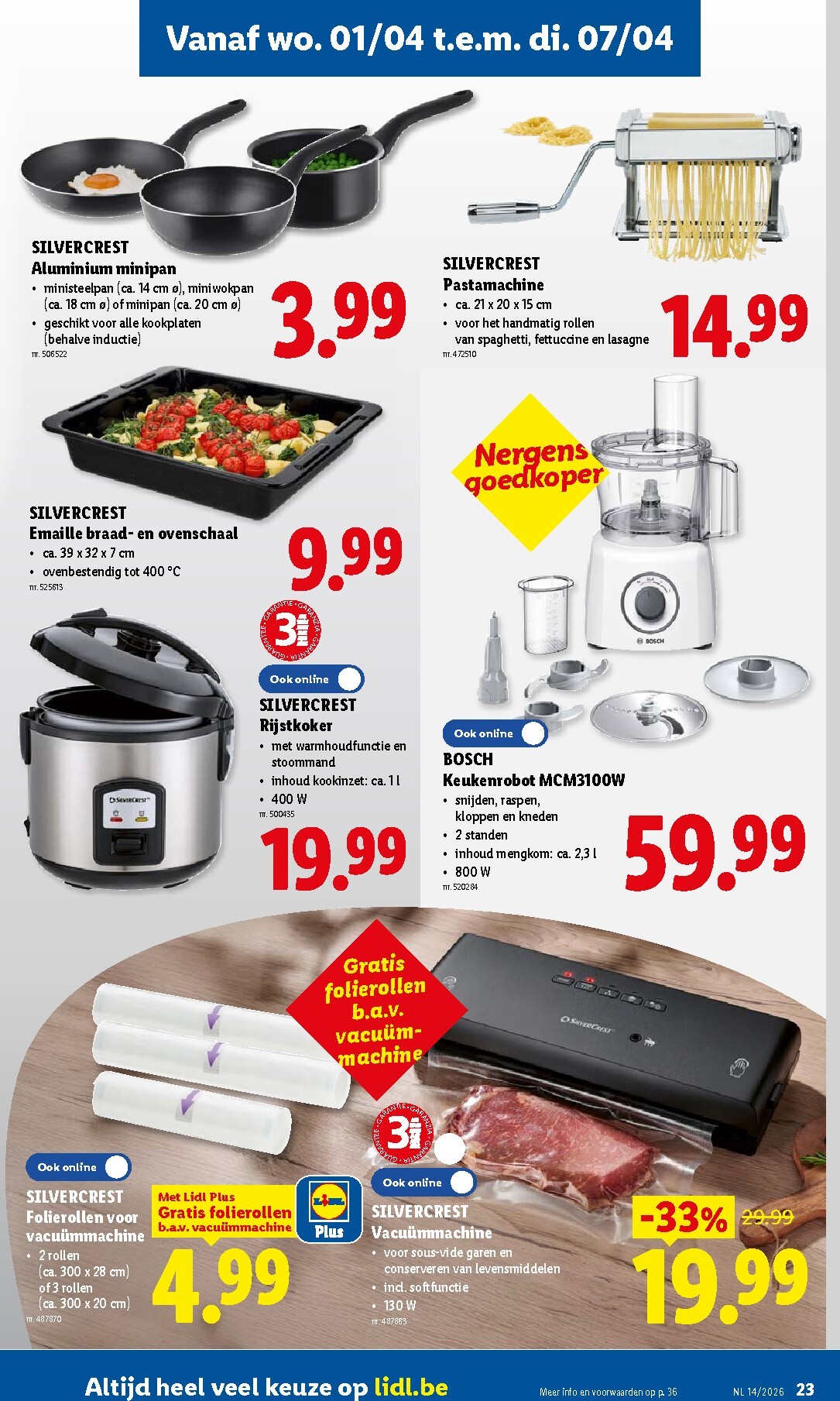 lidl - De Lidl folder geldig vanaf 30/03/2026 t/m 04/04/2026 - page: 23