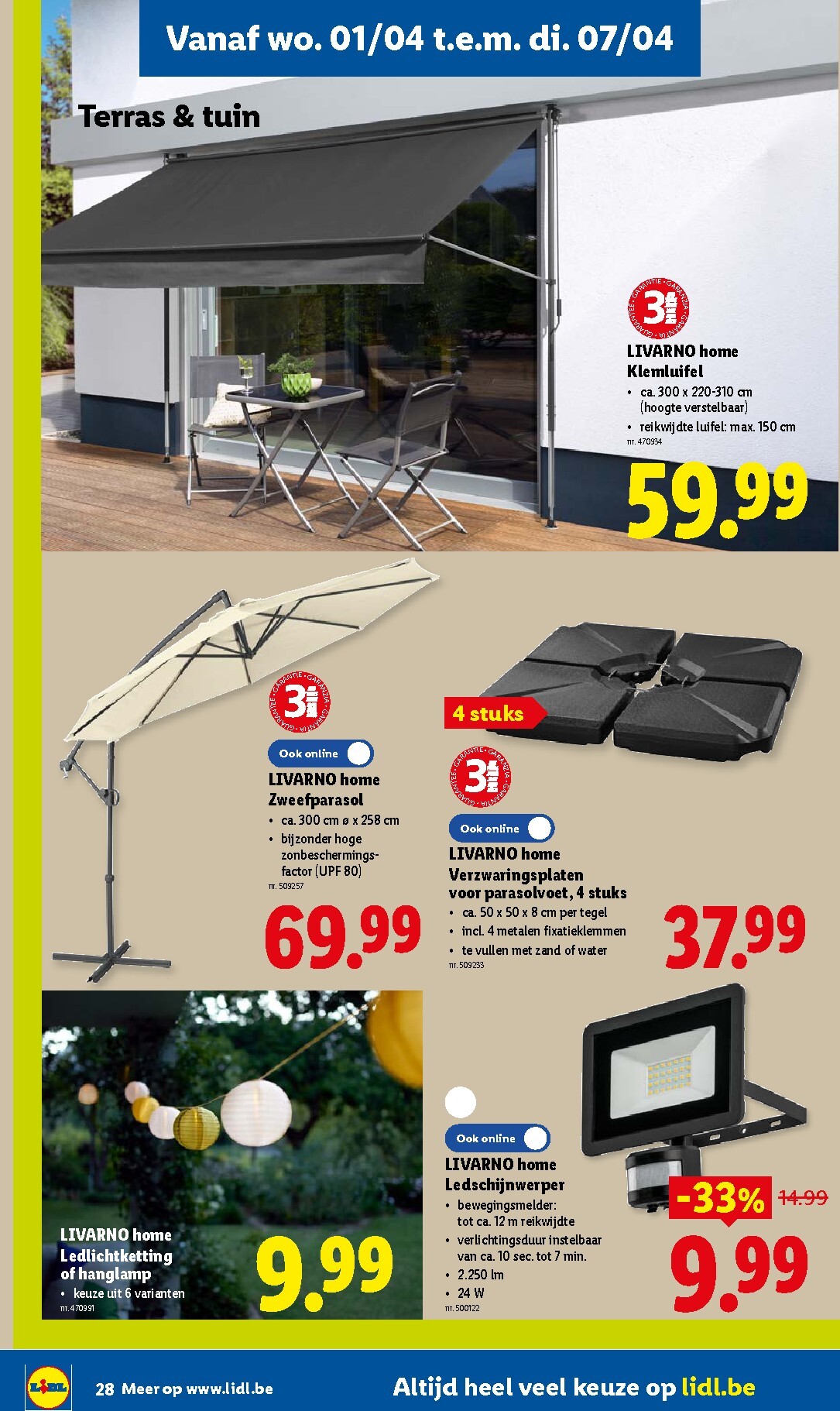 lidl - De Lidl folder geldig vanaf 30/03/2026 t/m 04/04/2026 - page: 28