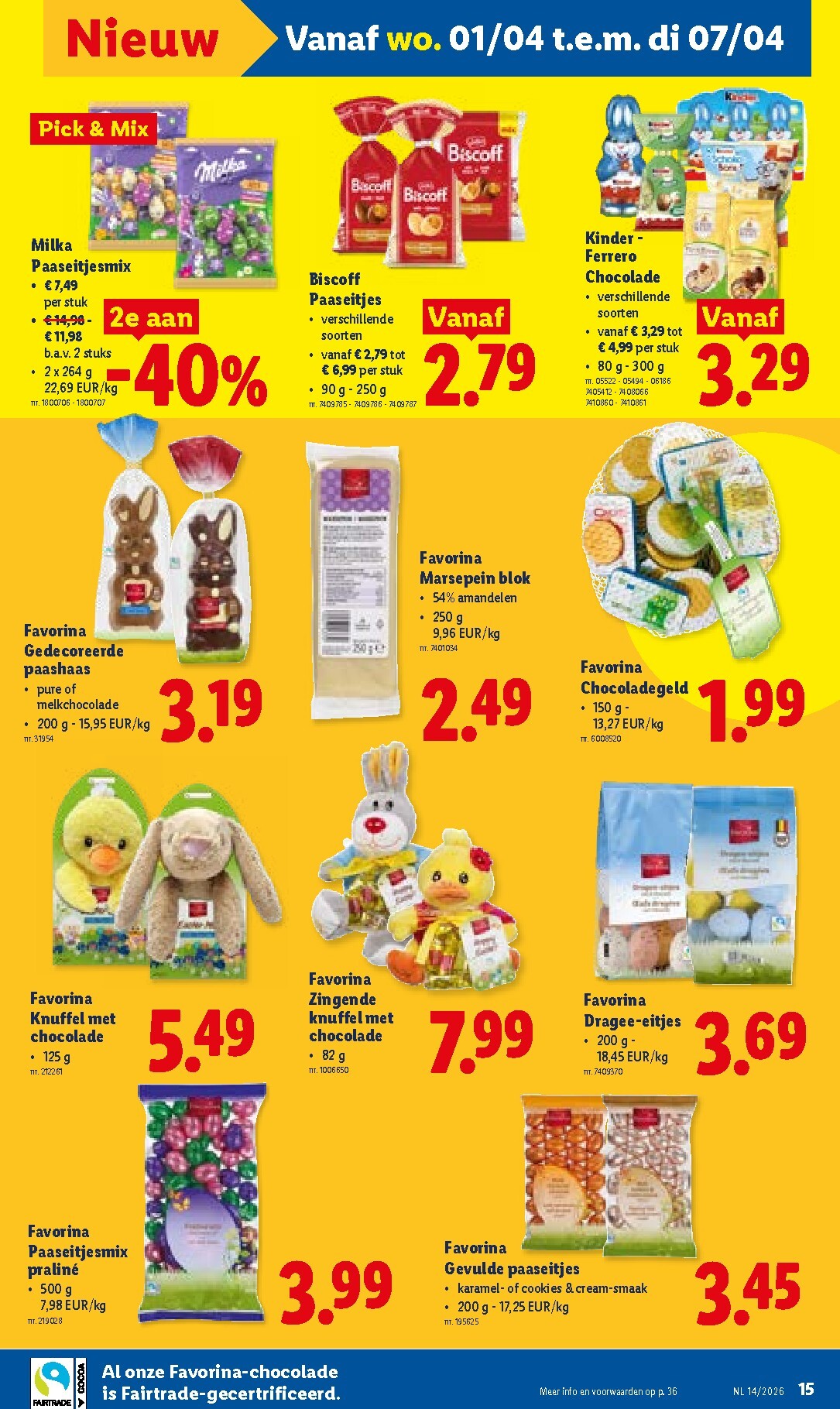 lidl - De Lidl folder geldig vanaf 30/03/2026 t/m 04/04/2026 - page: 15