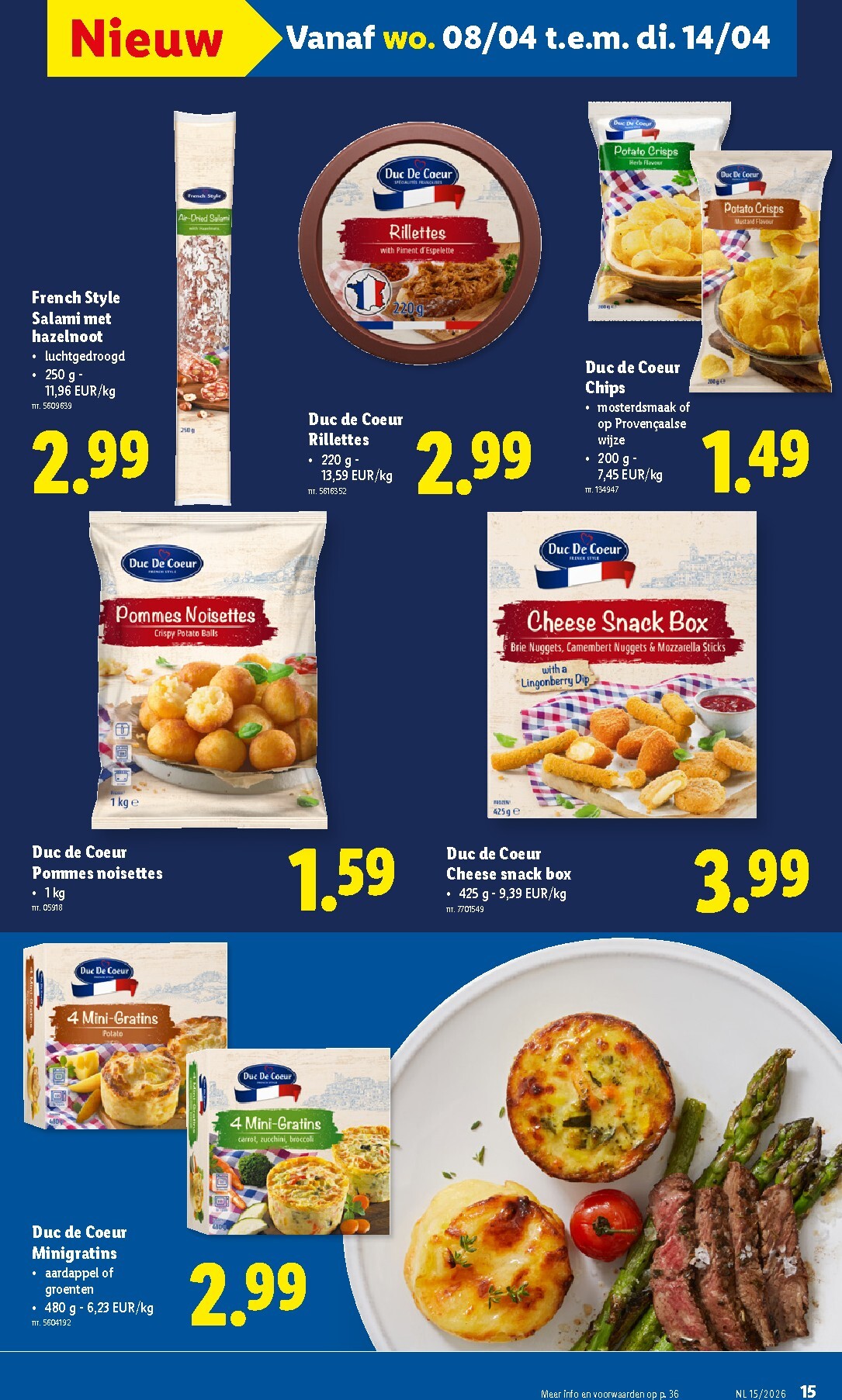 lidl - De Lidl folder geldig vanaf 07/04/2026 t/m 11/04/2026 - page: 15