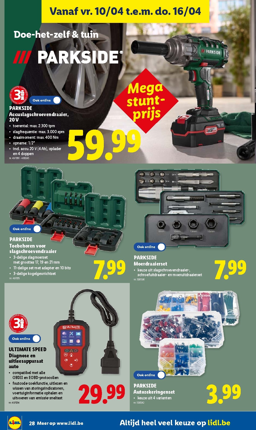 lidl - De Lidl folder geldig vanaf 07/04/2026 t/m 11/04/2026 - page: 28