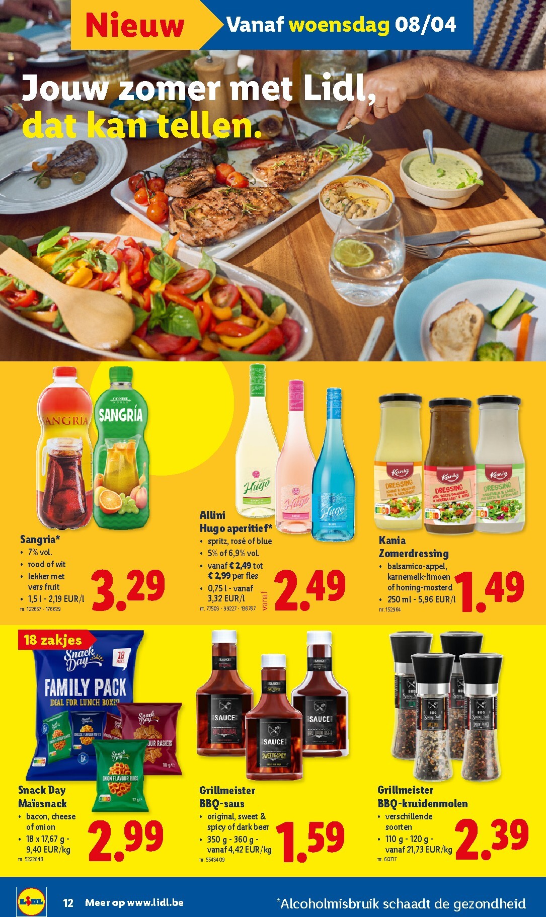 lidl - De Lidl folder geldig vanaf 07/04/2026 t/m 11/04/2026 - page: 12
