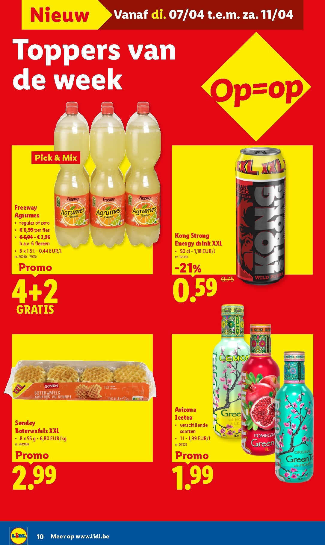 lidl - De Lidl folder geldig vanaf 07/04/2026 t/m 11/04/2026 - page: 10