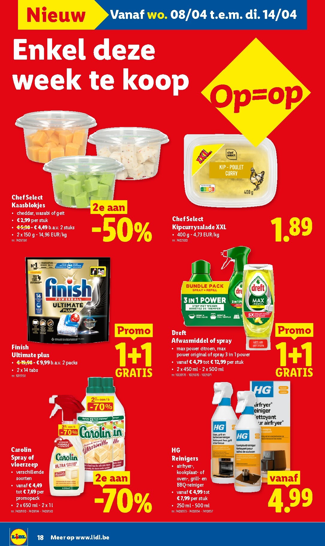 lidl - De Lidl folder geldig vanaf 07/04/2026 t/m 11/04/2026 - page: 18