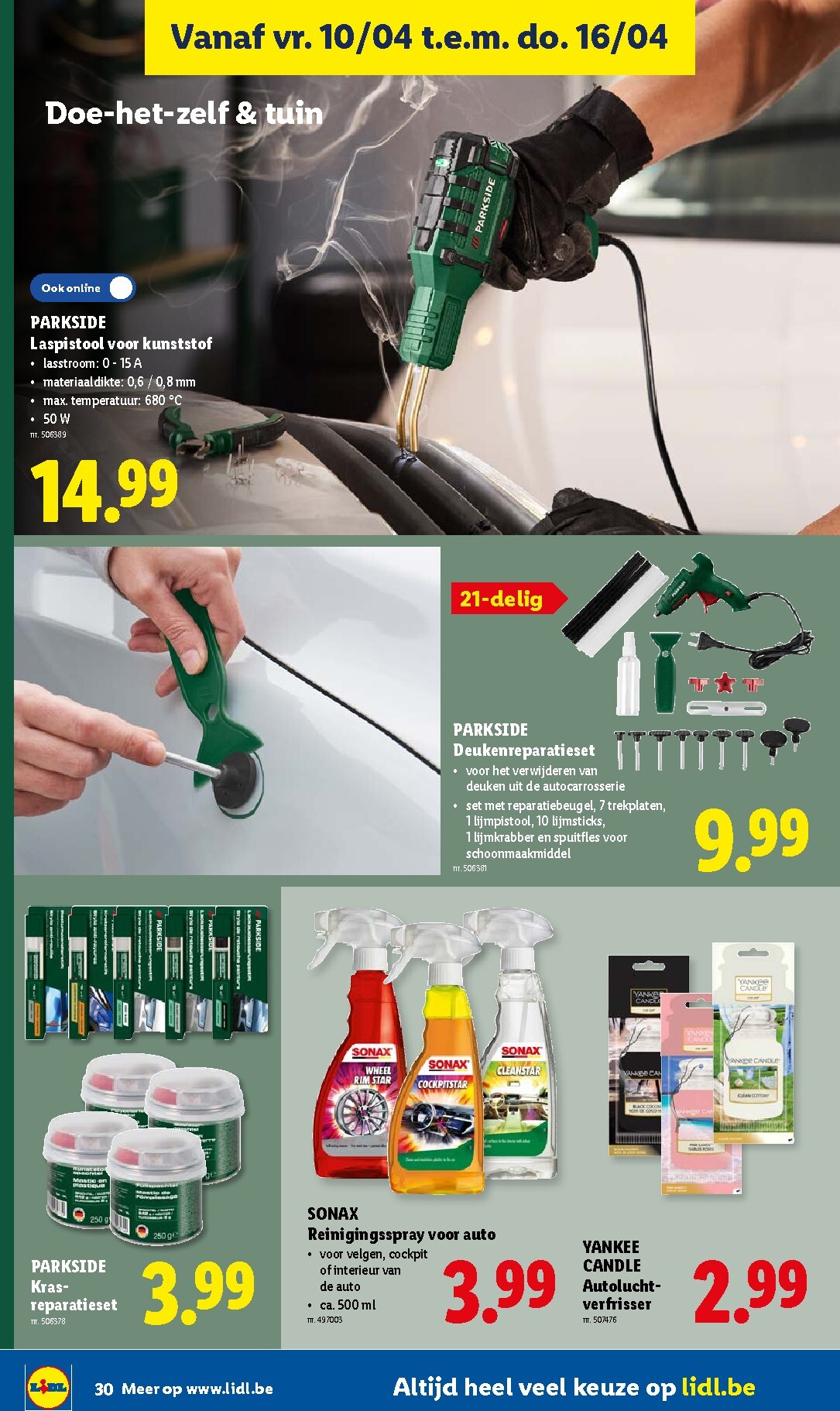 lidl - De Lidl folder geldig vanaf 07/04/2026 t/m 11/04/2026 - page: 30